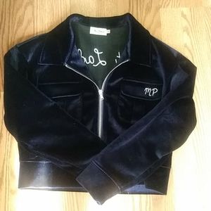 Miss Patina London Navy Blue Cat Lady Jacket